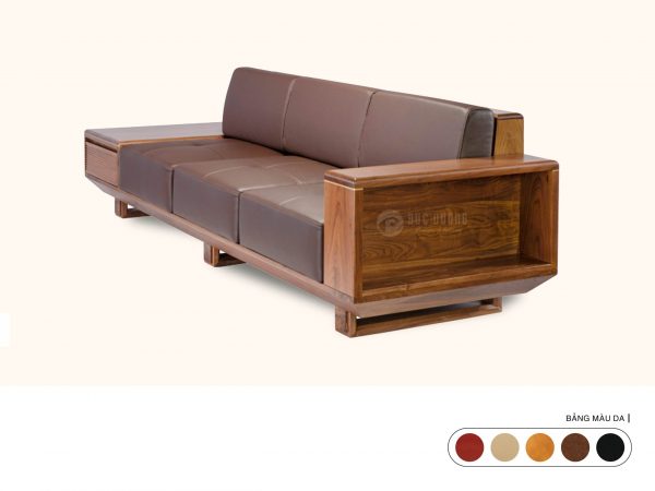 Sofa gỗ óc chó D'Noble 311